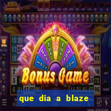 que dia a blaze paga o cashback